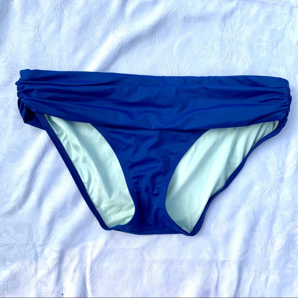 NWOT Victoria Secret Royal Blue Swim Bottoms